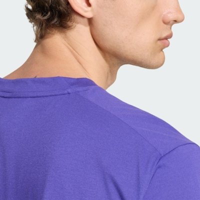 Camiseta Logo Feelready Workout Essentials adidas Performance Roxo