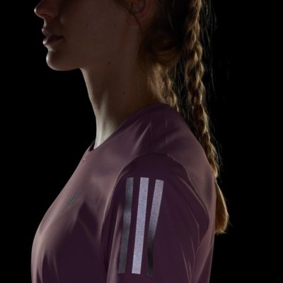 Camiseta Own the Run adidas Performance Rosa