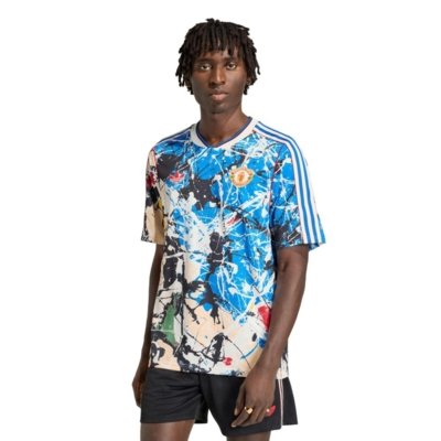 Camiseta Stone Roses Manchester United adidas Performance Multicolorido