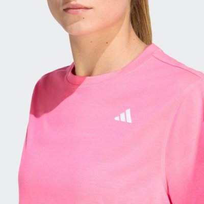 Camiseta Treino Boxy Essentials adidas Performance Rosa