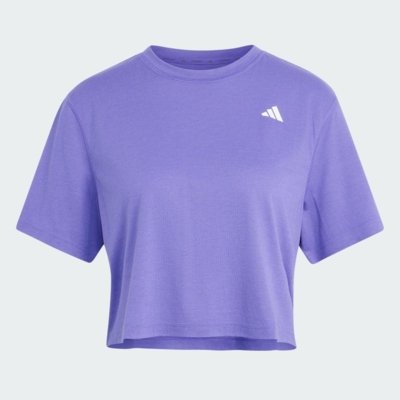 Camiseta Treino Boxy Essentials adidas Performance Roxo
