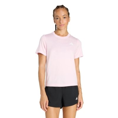Camiseta Treino Essentials 3-Stripes adidas Performance Rosa