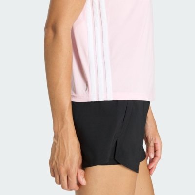 Camiseta Treino Essentials 3-Stripes adidas Performance Rosa
