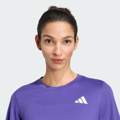 Camiseta Treino Essentials 3-Stripes adidas Performance Roxo