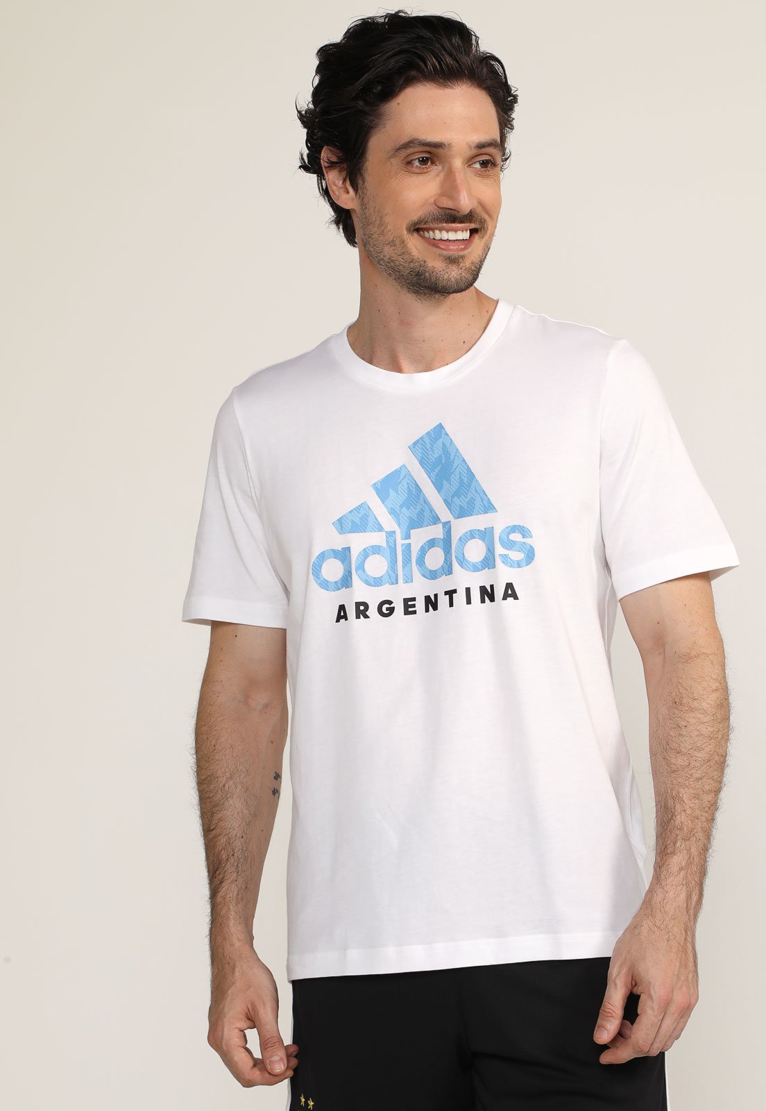 Camiseta adidas Performance Argentina Branca - Compre Agora