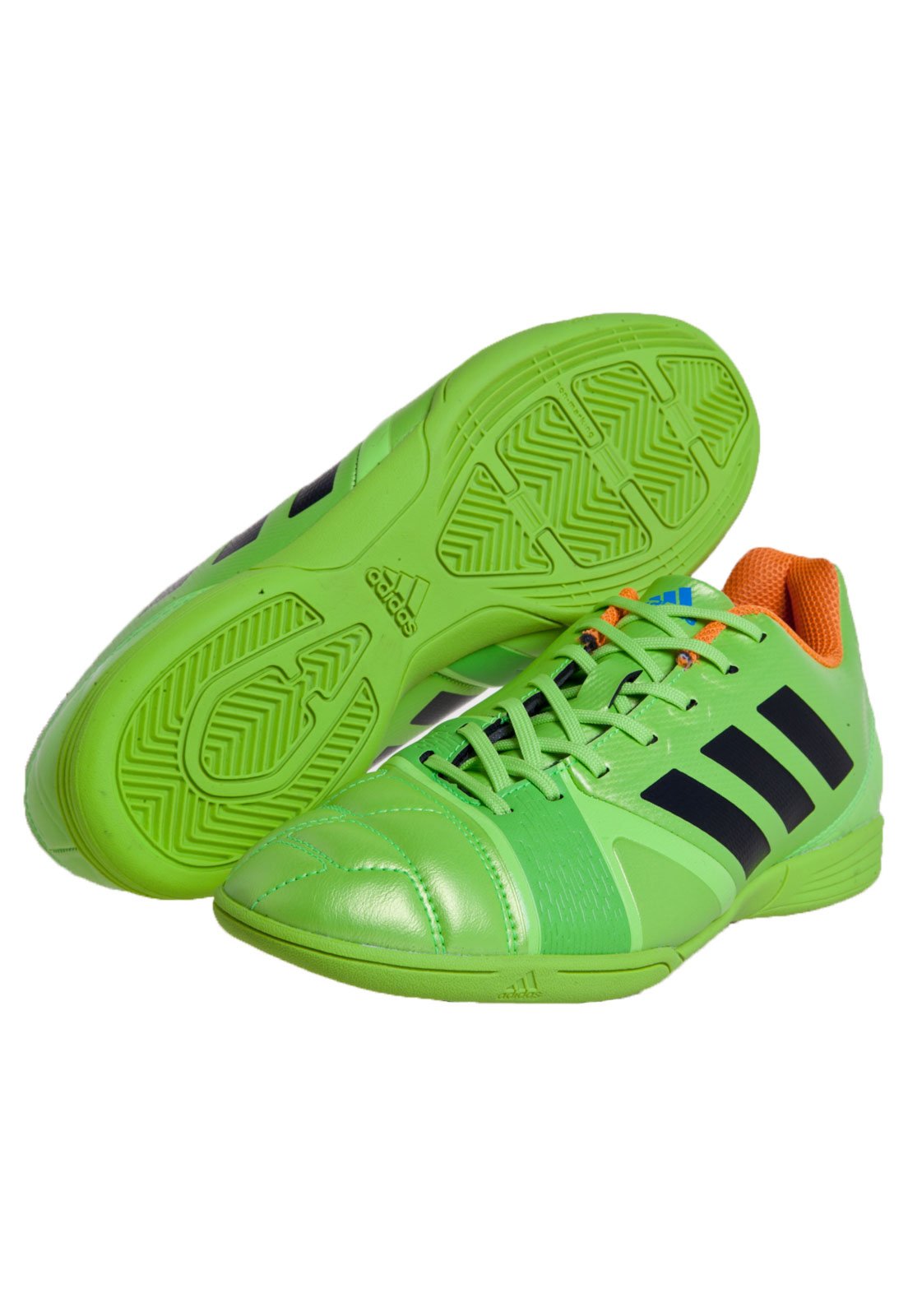 tenis de futsal adidas verde