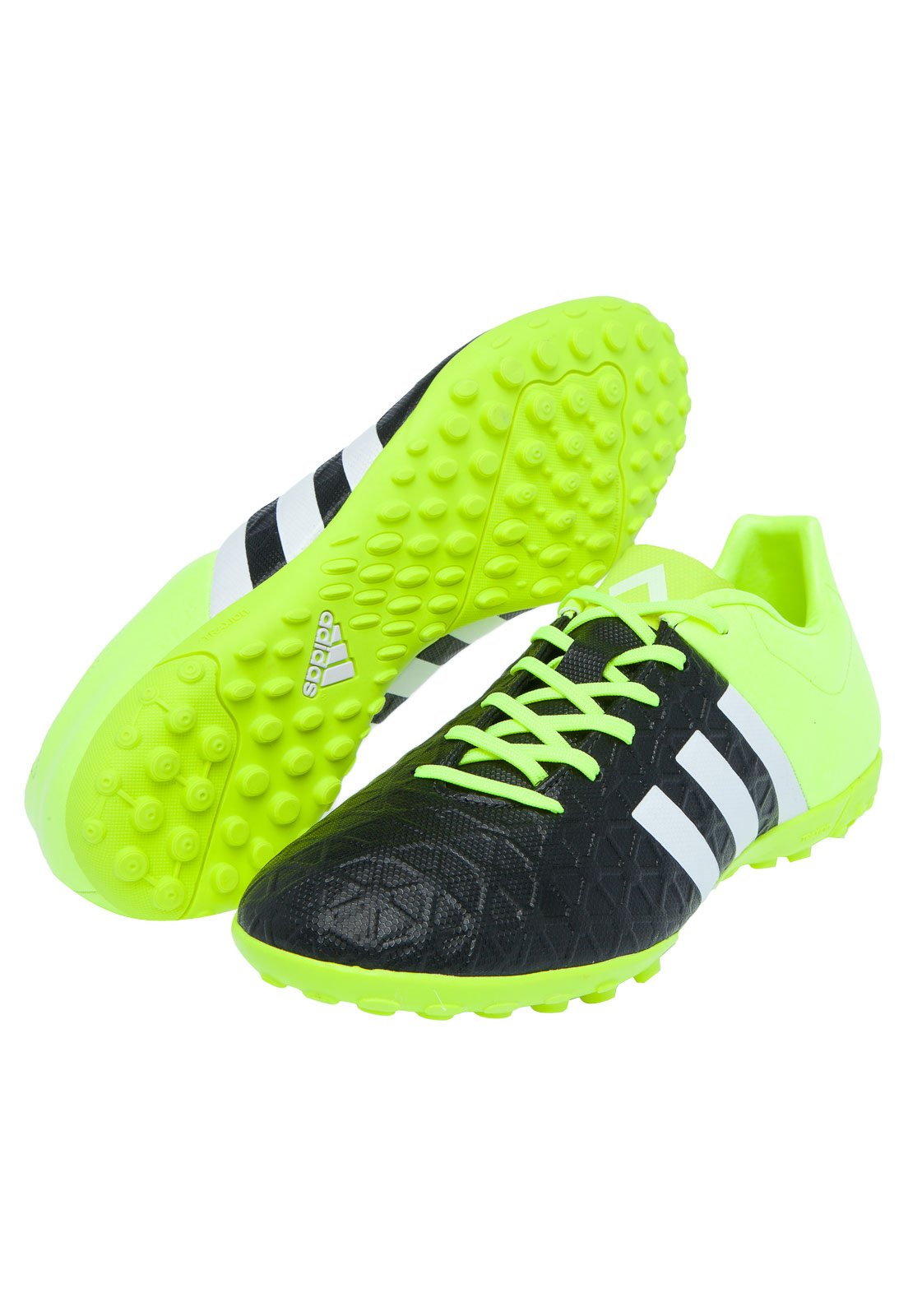 adidas ace preta e verde