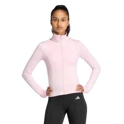 Jaqueta Zíper Optime Essentials adidas Performance Rosa