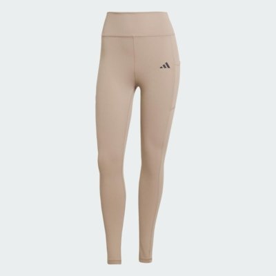 Legging 7/8 Optime Rib adidas Performance Marrom