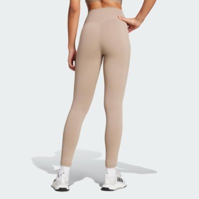 Legging 7/8 Optime Rib adidas Performance Marrom