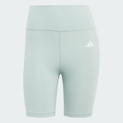 Legging Curta Optimé Essentials Stash Pocket 7-Inch adidas Performance Verde
