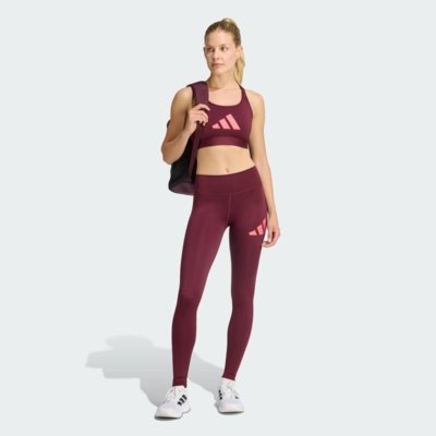 Legging Train Essentials Big Logo Full-Length adidas Performance Vinho