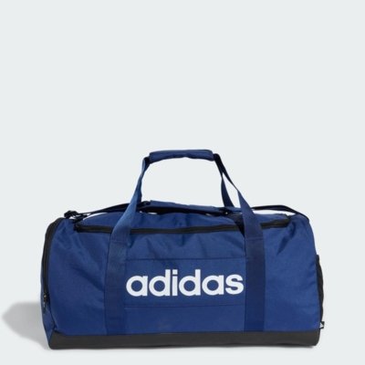 Mala Duffel Linear Média adidas Performance Azul