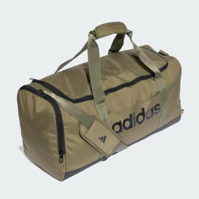Mala Duffel Linear Média adidas Performance Verde