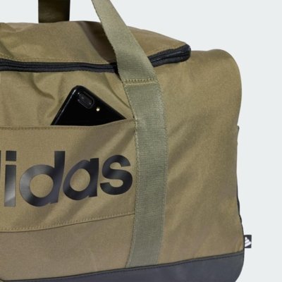 Mala Duffel Linear Média adidas Performance Verde