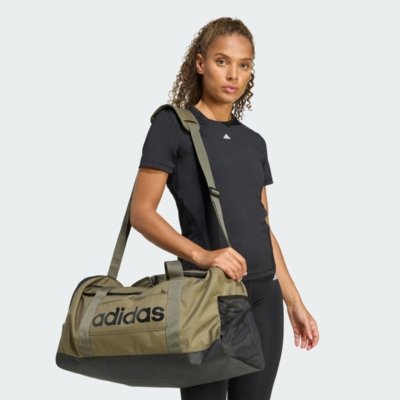 Mala Duffel Linear Média adidas Performance Verde