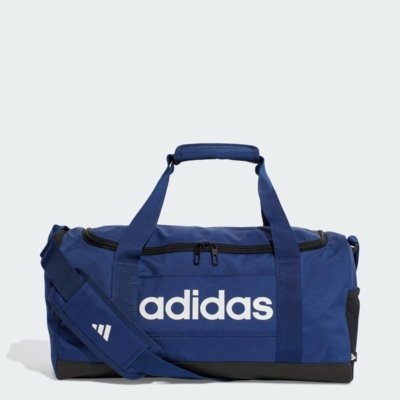 Mala Duffel Pequena Linear adidas Performance Azul