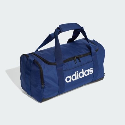 Mala Duffel Pequena Linear adidas Performance Azul