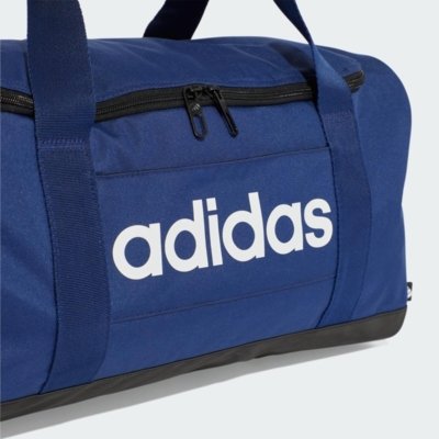 Mala Duffel Pequena Linear adidas Performance Azul