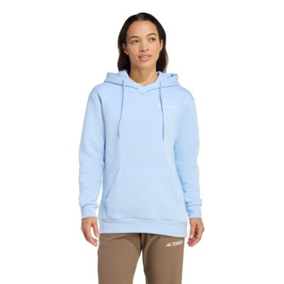 Moletom Capuz Terrex Multi Small Logo adidas Performance Azul
