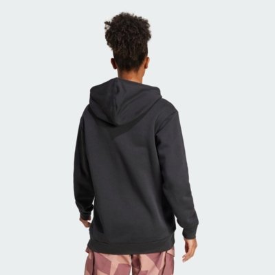 Moletom Capuz Terrex Multi Small Logo adidas Performance Preto