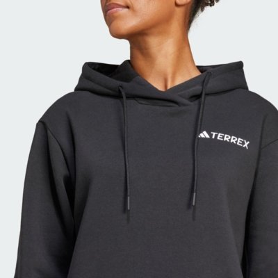 Moletom Capuz Terrex Multi Small Logo adidas Performance Preto