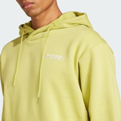 Moletom Capuz Terrex Multi Small Logo adidas Performance Verde