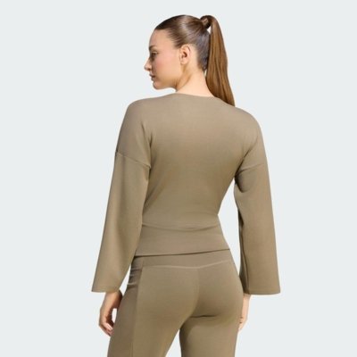 Moletom Cover-Up Motion Essentials adidas Performance Bege