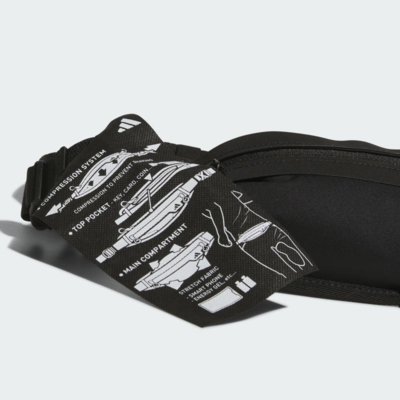 Pochete Corrida adidas Performance Preto