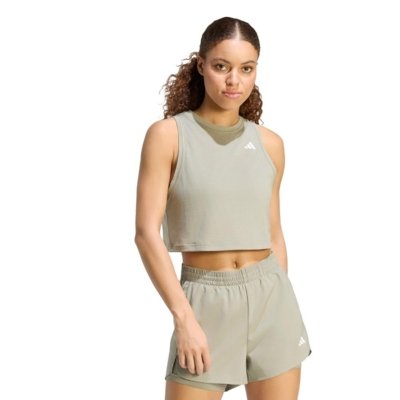 Regata Boxy de Treino Train Essentials adidas Performance Verde
