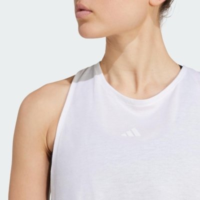 Regata Cropped Yoga Essentials adidas Performance Branco