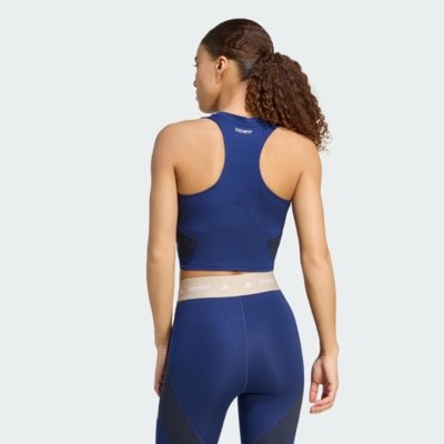 Regata TECHFIT Workout Color Block adidas Performance Azul