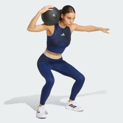 Regata TECHFIT Workout Color Block adidas Performance Azul