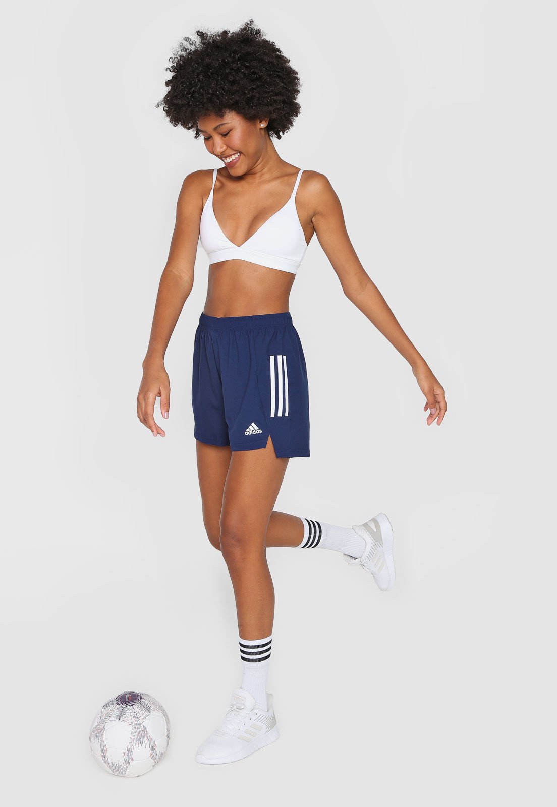 Short adidas Performance Condivo 21 Azul-Marinho - Compre Agora | Dafiti Brasil