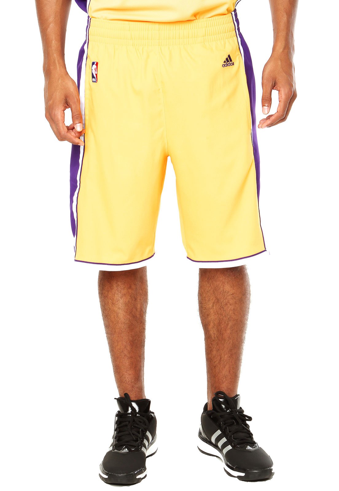 pantaloncini adidas lakers
