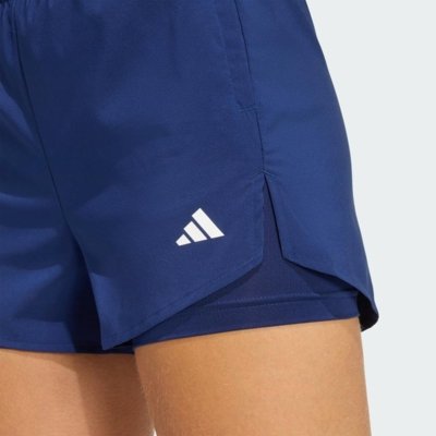 Shorts 2 em 1 Workout Essentials adidas Performance Azul