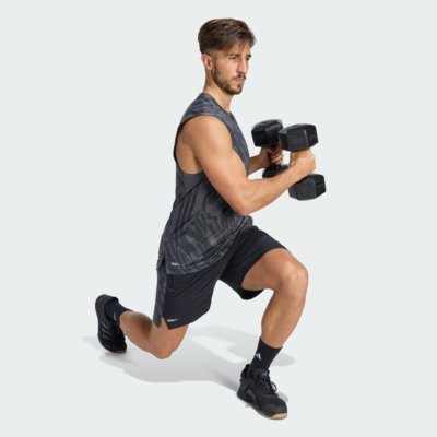 Shorts de Treino Tech Essentials adidas Performance Preto