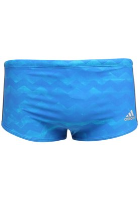 Sunga Slip adidas 3S Gf Zig Azul Menor preço em Sunga Slip adidas 3S Gf Zig Azul