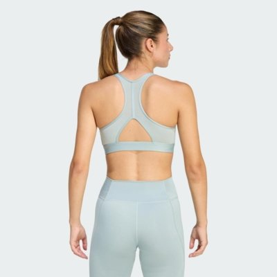 Top Estampado Powerreact Big Logo adidas Performance Verde
