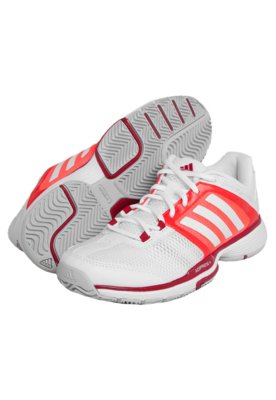 T nis adidas Barricade Team 4 W Branco Compre Agora Dafiti Brasil