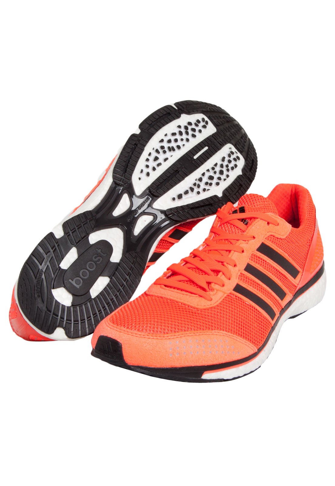 T nis adidas Performance Adizero Adios Boost 2 M Laranja Compre