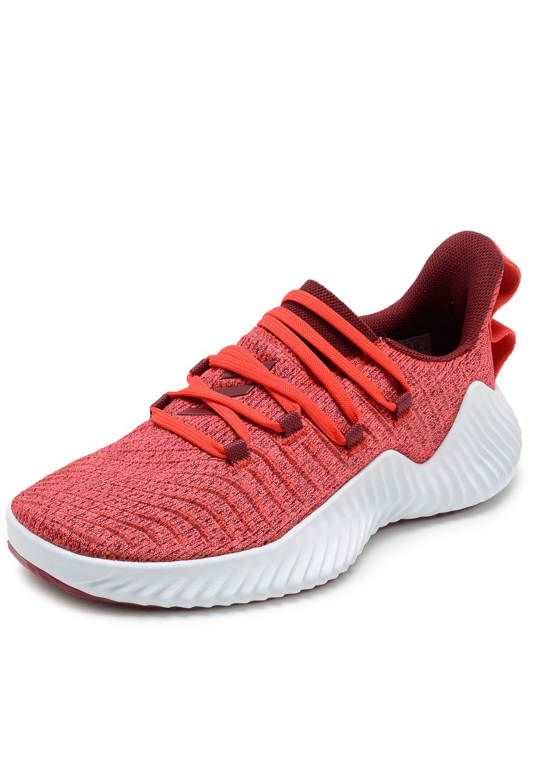 Adidas alphabounce best sale trainer red