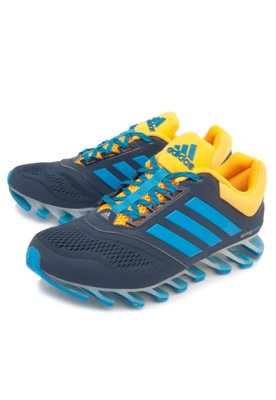 Adidas springblade store laranja e azul