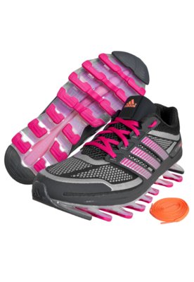 Adidas springblade hotsell cinza e vermelho