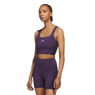 Regata Cropped adidas Basketball adidas Performance Roxo