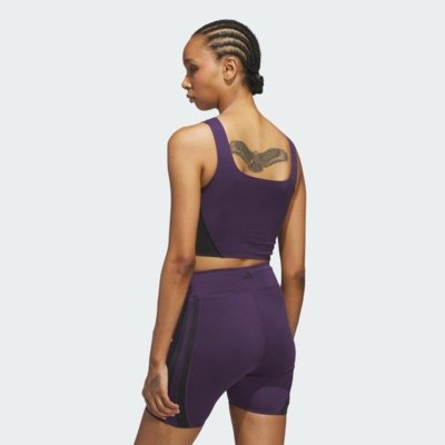 Regata Cropped adidas Basketball adidas Performance Roxo