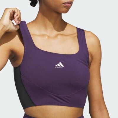 Regata Cropped adidas Basketball adidas Performance Roxo