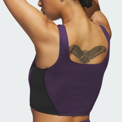 Regata Cropped adidas Basketball adidas Performance Roxo