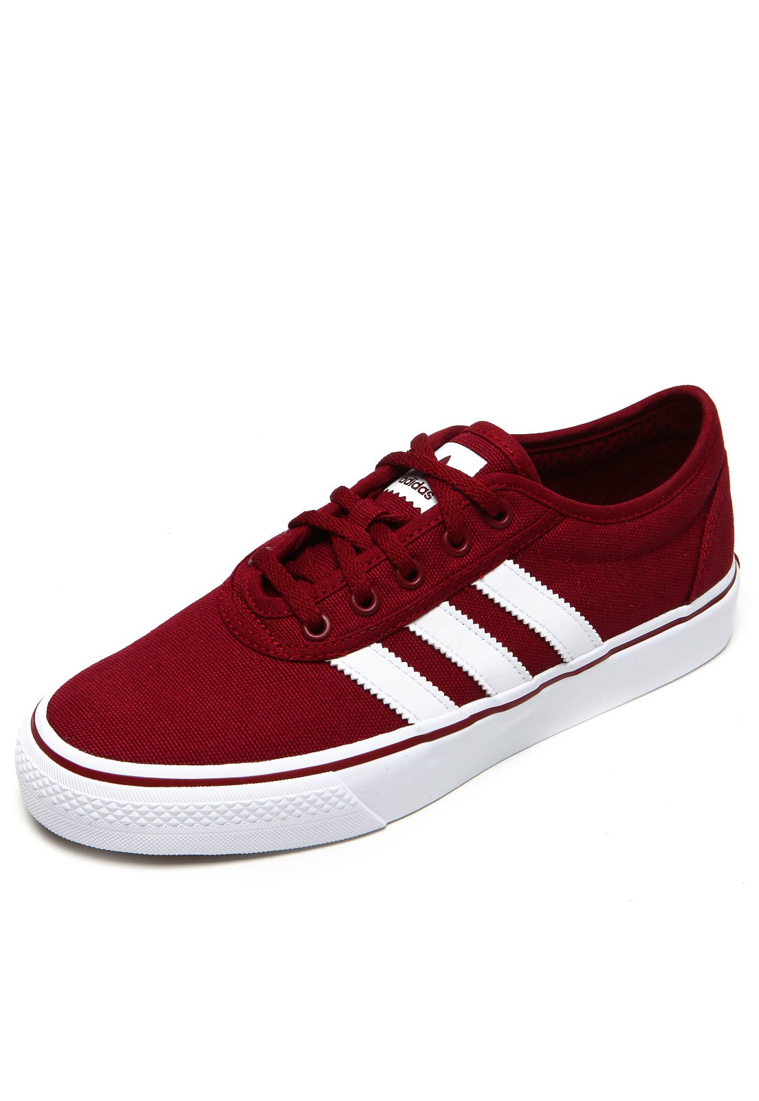 Tenis adidas vermelho store vinho