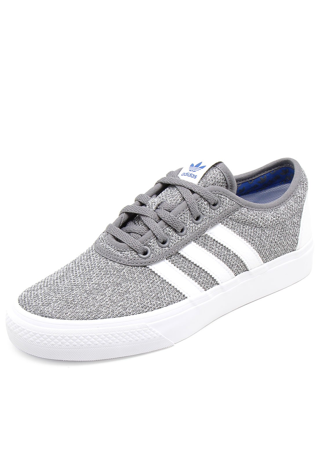 Tênis adidas skateboarding cheap adiease cinza